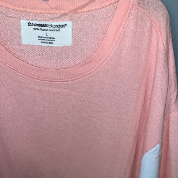 Women's Peach color Sweater - Picture 4 of 6